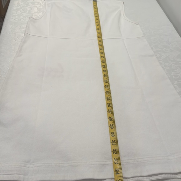 Love Moschino Sleeveless White Denim Dress - Picture 11 of 12